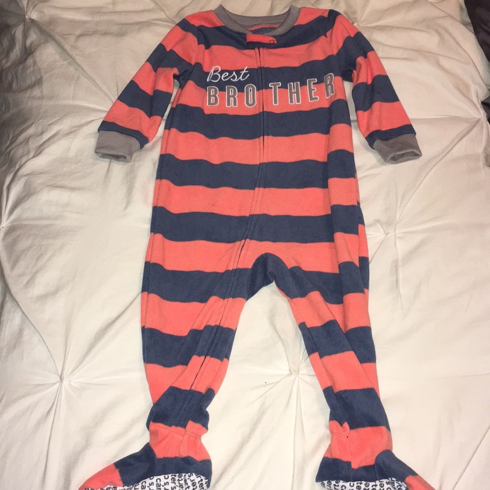 Carter’s fleece footie pajamas 2T